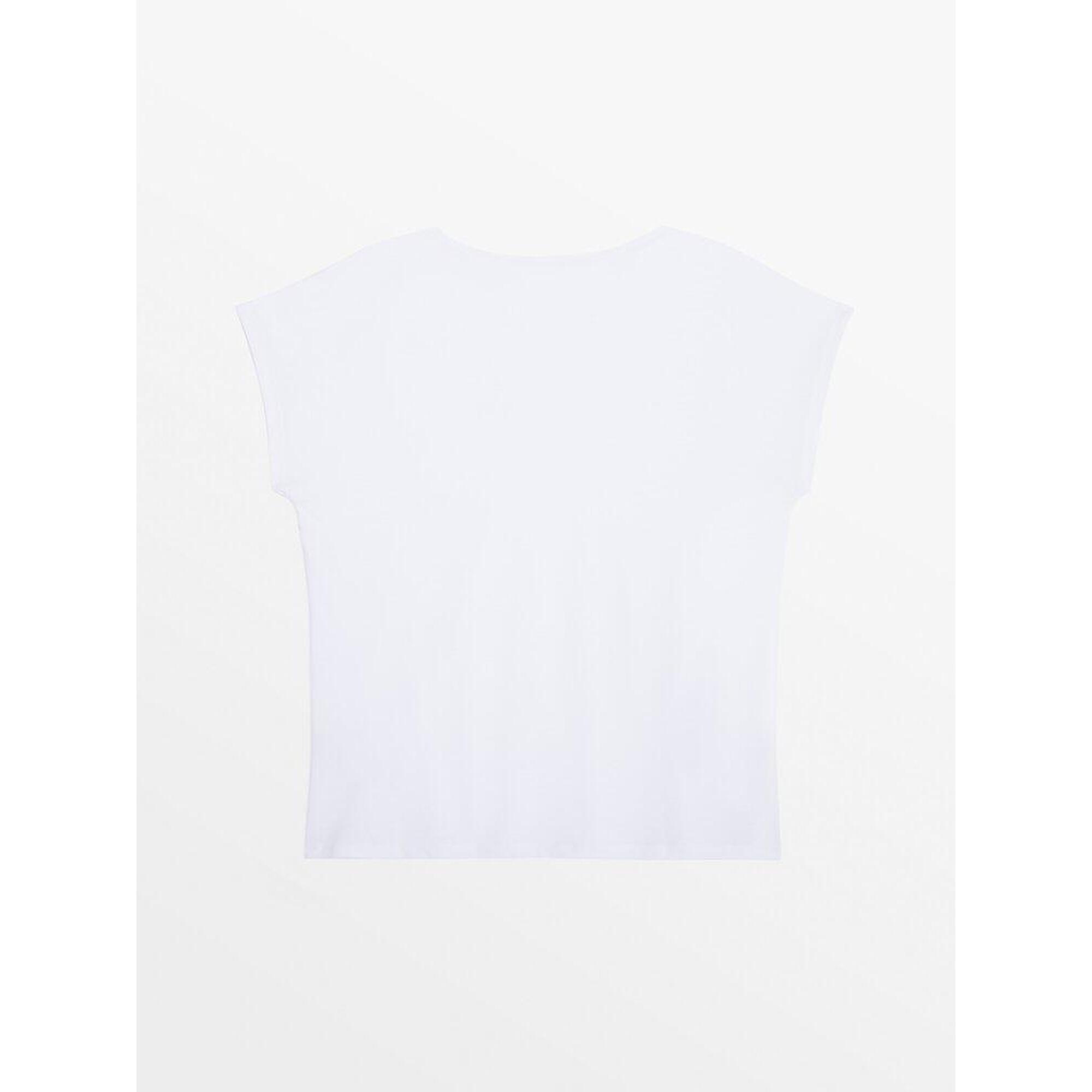 T-shirt manches courtes Femme - ALOAHSAN Blanc