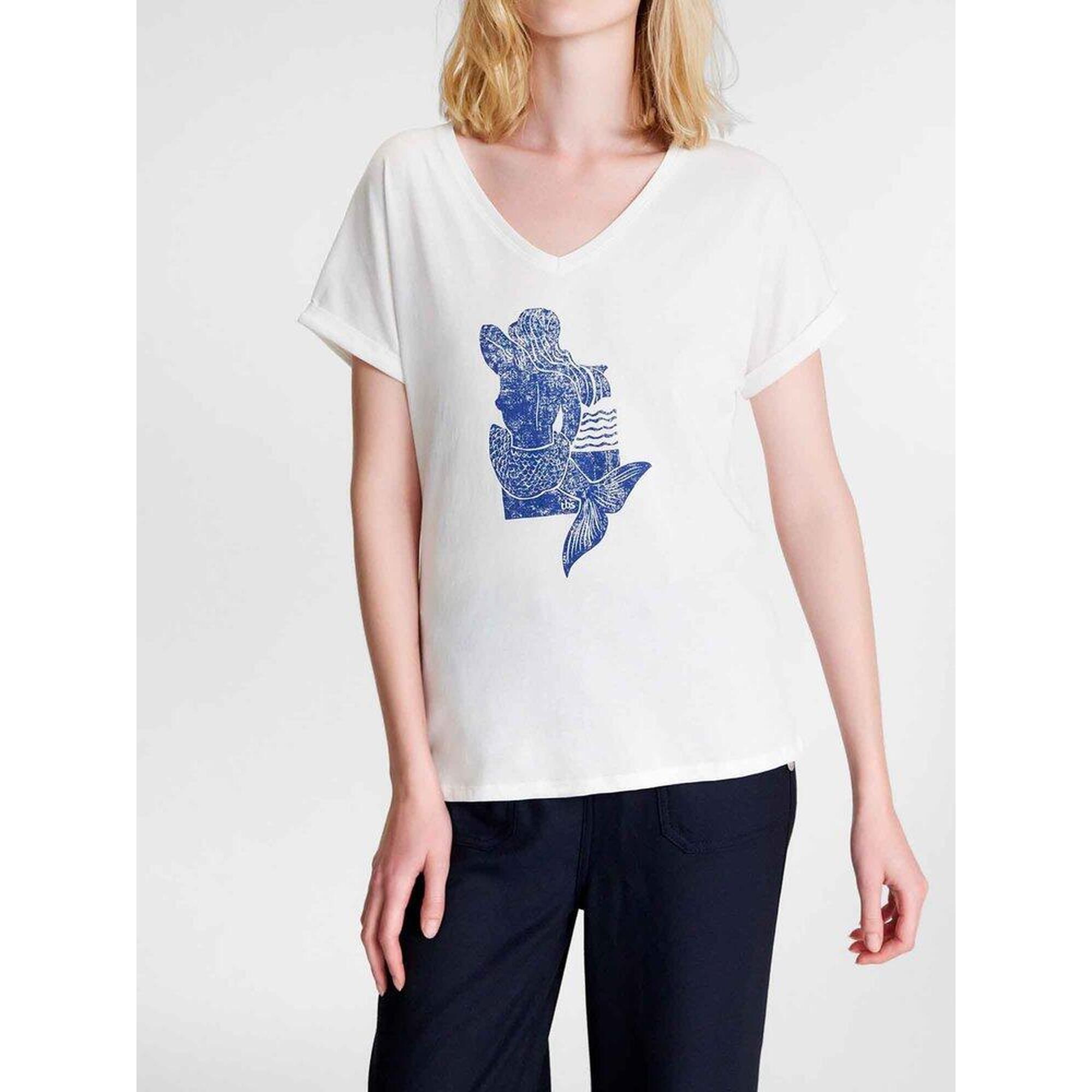 T-shirt manches courtes Femme - PIANATEE Arctique