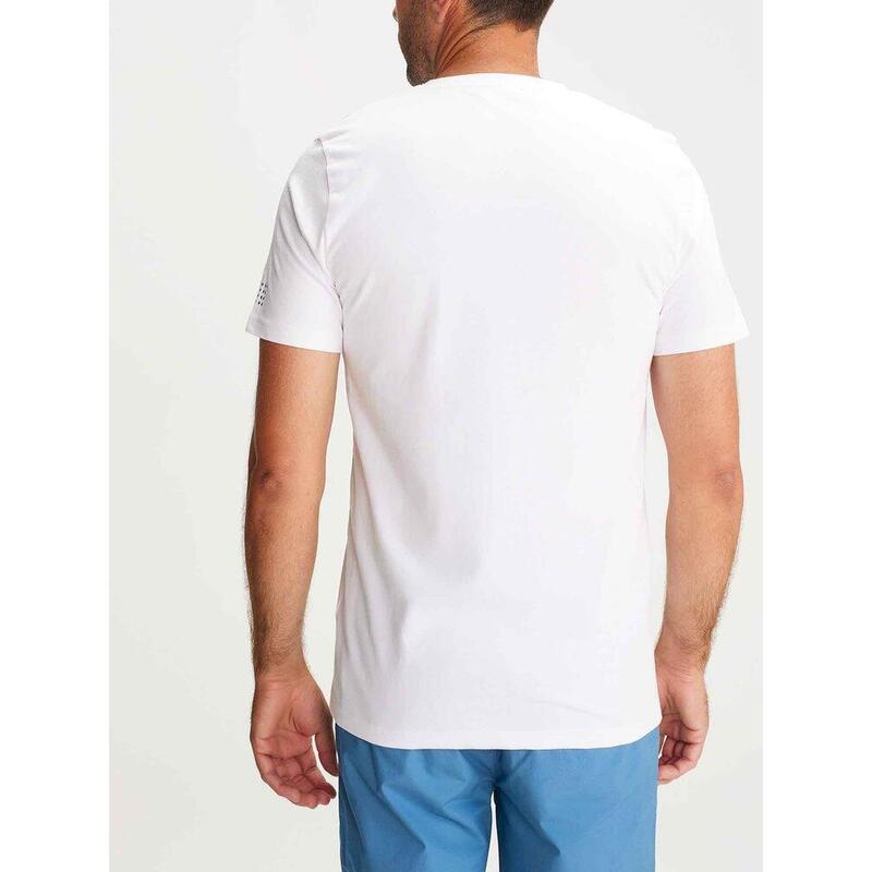T-shirt manches courtes Homme - KOLBYTEE Blanc