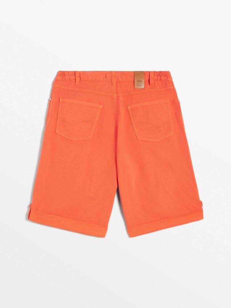 TBS Gemmemid Damen Bermuda Shorts Orange 4/4