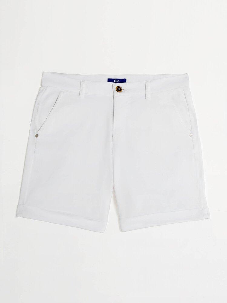 Bermudas Blancas TBS Leonibur para Mujer 4/5