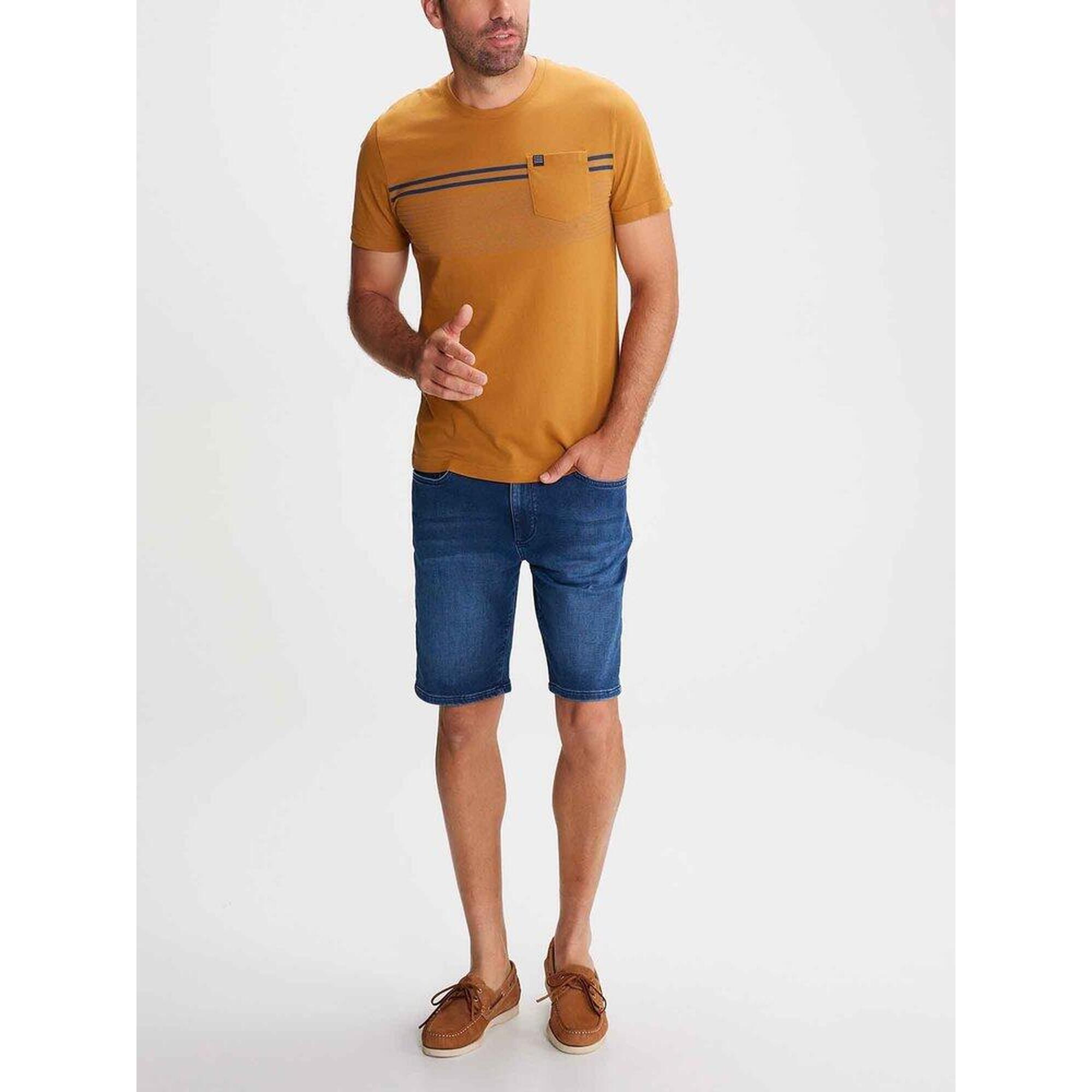 T-shirt manches courtes Homme - AMARITEE Sediment