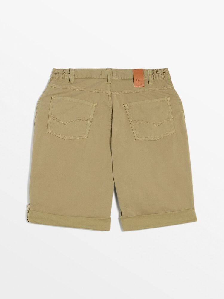 Bermudas kaki para mujer TBS Gemmemid 4/4