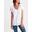 T-shirt manches courtes Femme - ALEAHSAN Blanc