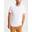 T-shirt manches courtes Homme - BASIKTEE Blanc