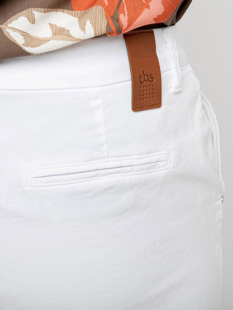 Bermudas Blancas TBS Leonibur para Mujer 3/5