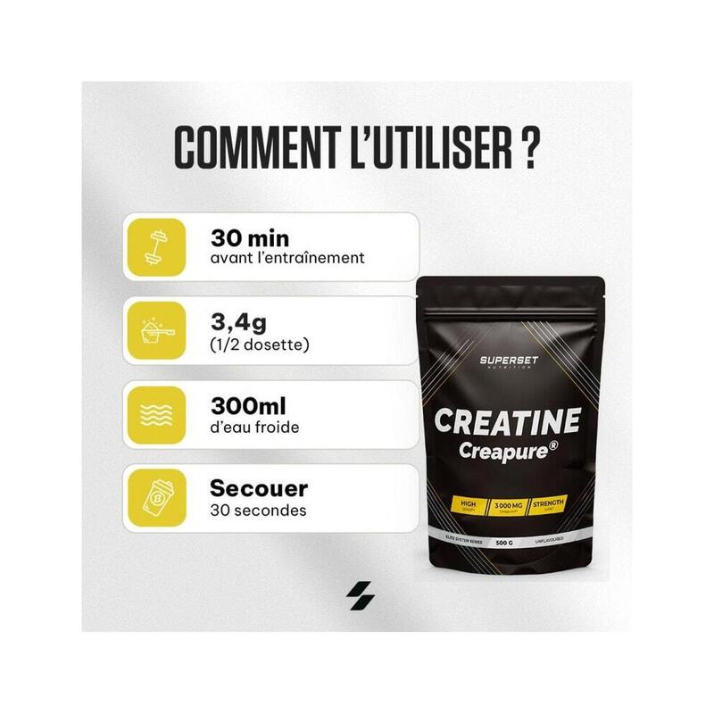 CREATINE MONOHYDRATE CREAPURE® (500G) |