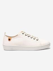 Tennis toile Homme - ALBERTI Blanc/ecru