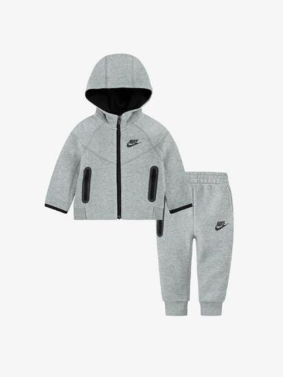 Tuta bambino nike tech fleece hooded full zip - l-
