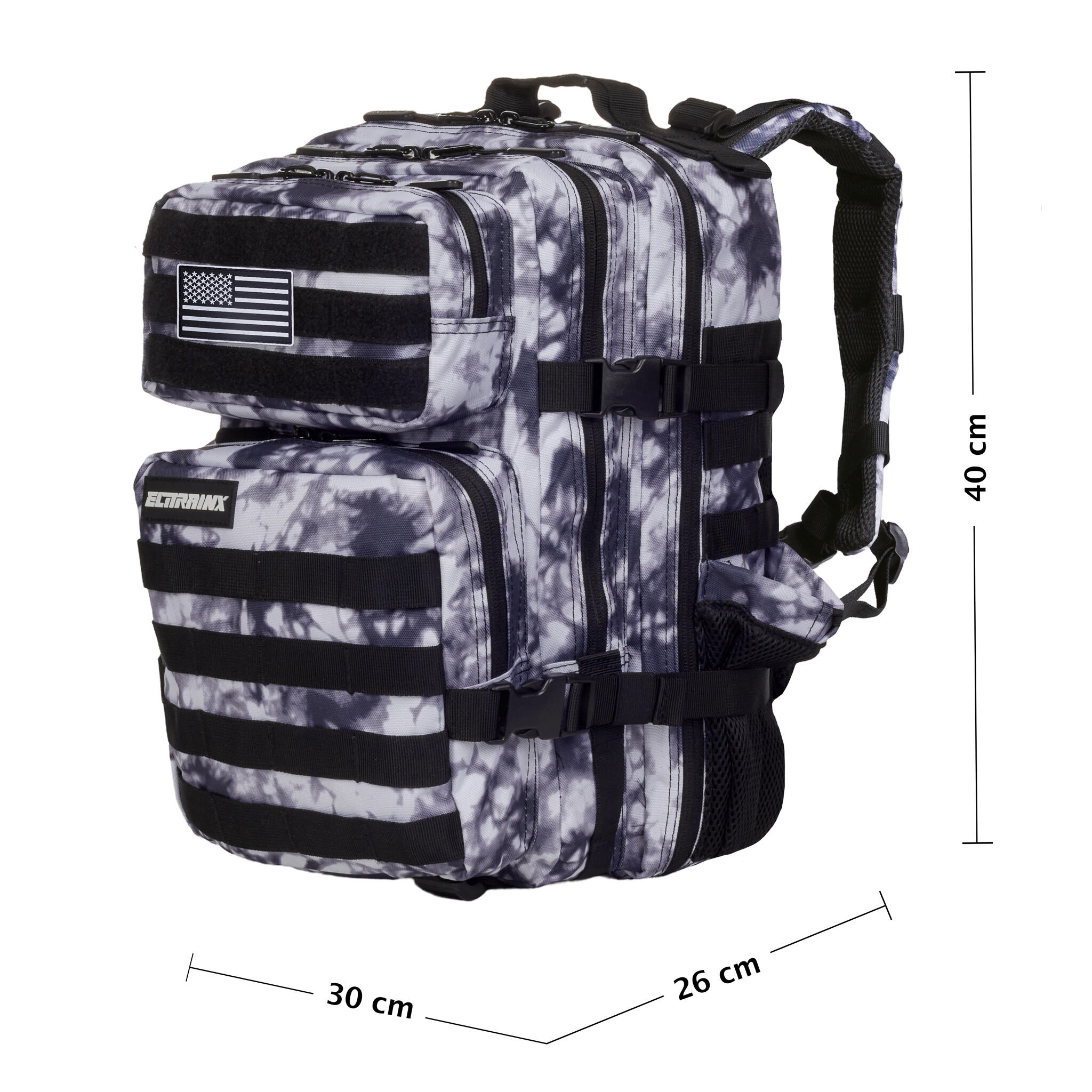 Sac à Dos Elitex V1 Glacier Blanc 25L Cabine Entraînement Imperméable 7/7