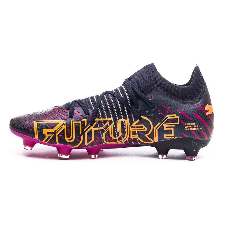 Botas De Fútbol Puma Future Z 1.2 Fg/ag Negro Y Violeta