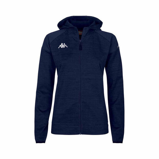 Veste à capuche manches longues femme Veneziata bleu