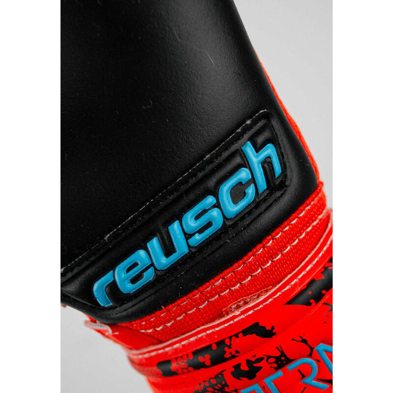 Guantes de portero para niños Reusch Attrakt Grip Evolution Finger Support