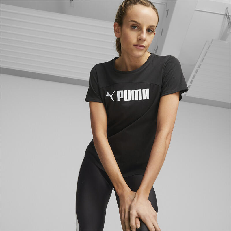 PUMA Fit Logo Ultrabreathe női edzőpóló