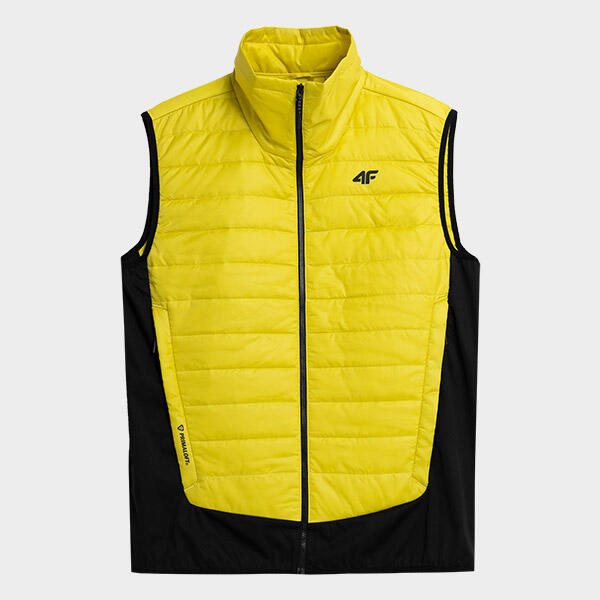 Vesta barbati 4F BZM060 PrimaLoft® Black Eco, Galben, XL