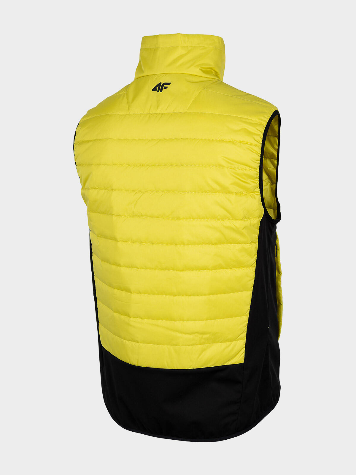 Vestă bărbați 4F BZM060 PRIMALOFT® Black Eco Galben XXL 5/6