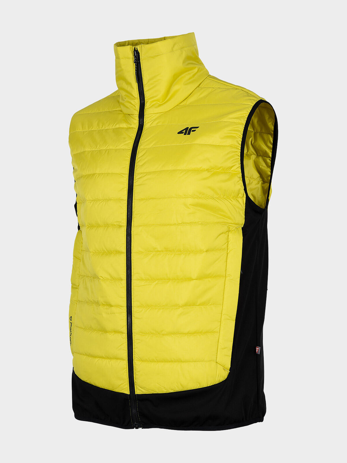 Vestă bărbați 4F BZM060 PRIMALOFT® Black Eco Galben XXL 4/6