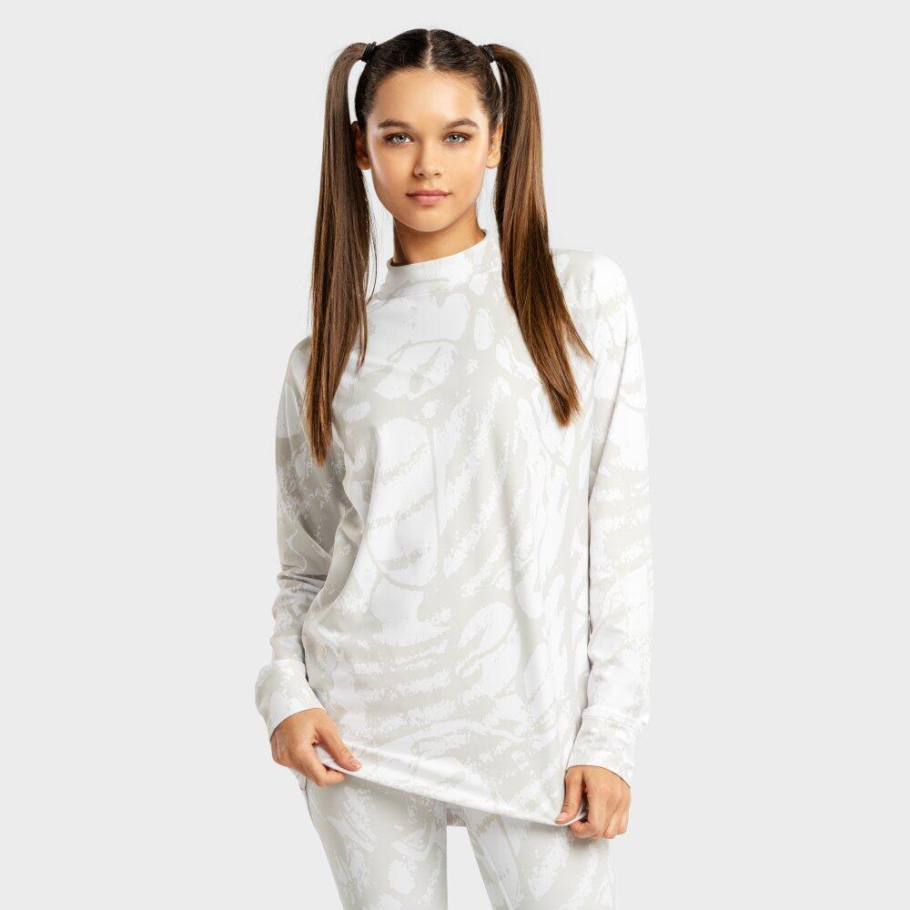 Sous maillot thermique femme Sports d hiver Slush W Gray Blanc