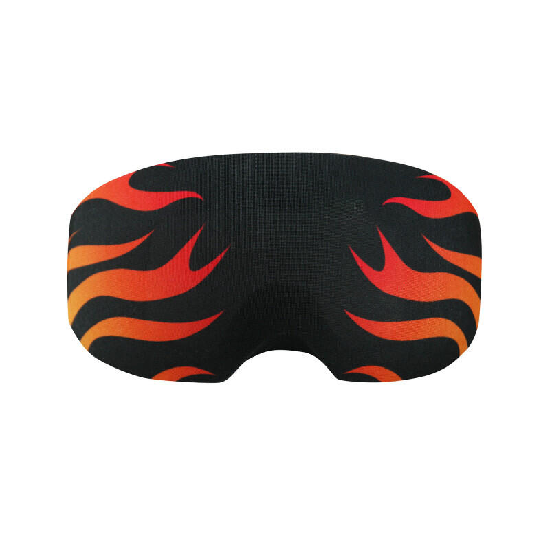 Coolcasc - Couvre Masque De Ski - Coolcasc - Flammes - Écran Masque De Ski - Jaune|noir|orange - Taille Unique - Decathlon
