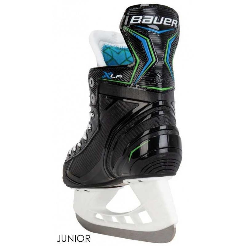BAUER X-LP Junior-Eishockeyschuhe, Weite R 4/7
