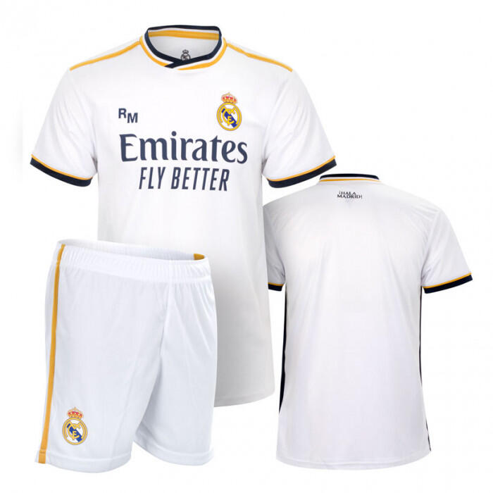 Boutique Maillot Survetement foot Real Madrid Enfant Blanc 2022/23