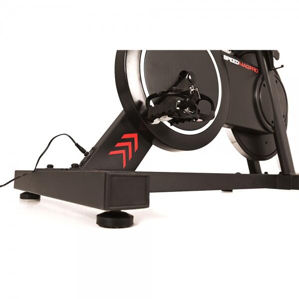 Bicicleta SRX-SPEED-MAG-PRO: Magenitca com volante de 20 kg, ecrã LCD