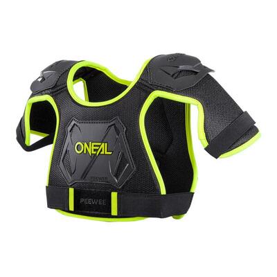 O'Neal Protezione del Petto Bambini Motocross - Regolabile Nero Giallo Neon M/L
