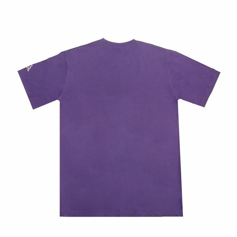 Camiseta de Manga Corta Hombre Kappa Sportswear Logo Morado