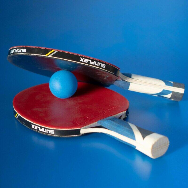 Sunflex Tischtennisbälle - 75 Bälle Blau 2/2
