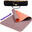Tapis de yoga BEIGE CORAIL en TPE avec Sangle Coton + Sac de transport Coton
