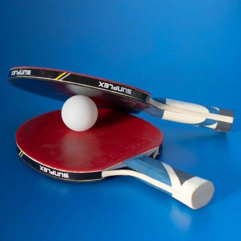 Sunflex Tischtennisbälle - 16 Bälle Lila 2/2
