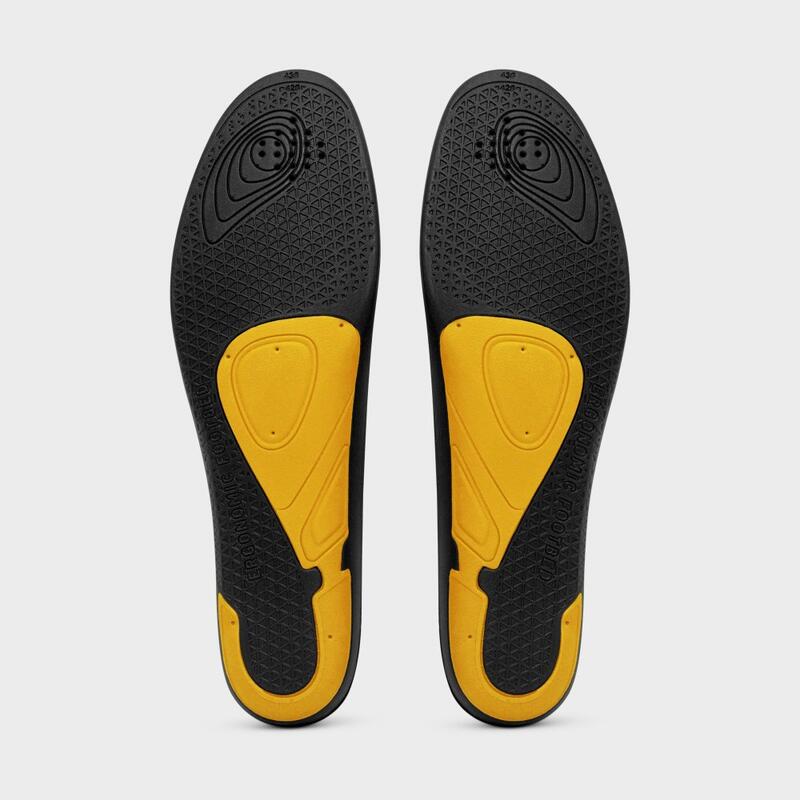 Heren en Dames Wielrennen Inlegzolen voor fietsschoenen Grip Yellow SIROKO Geel