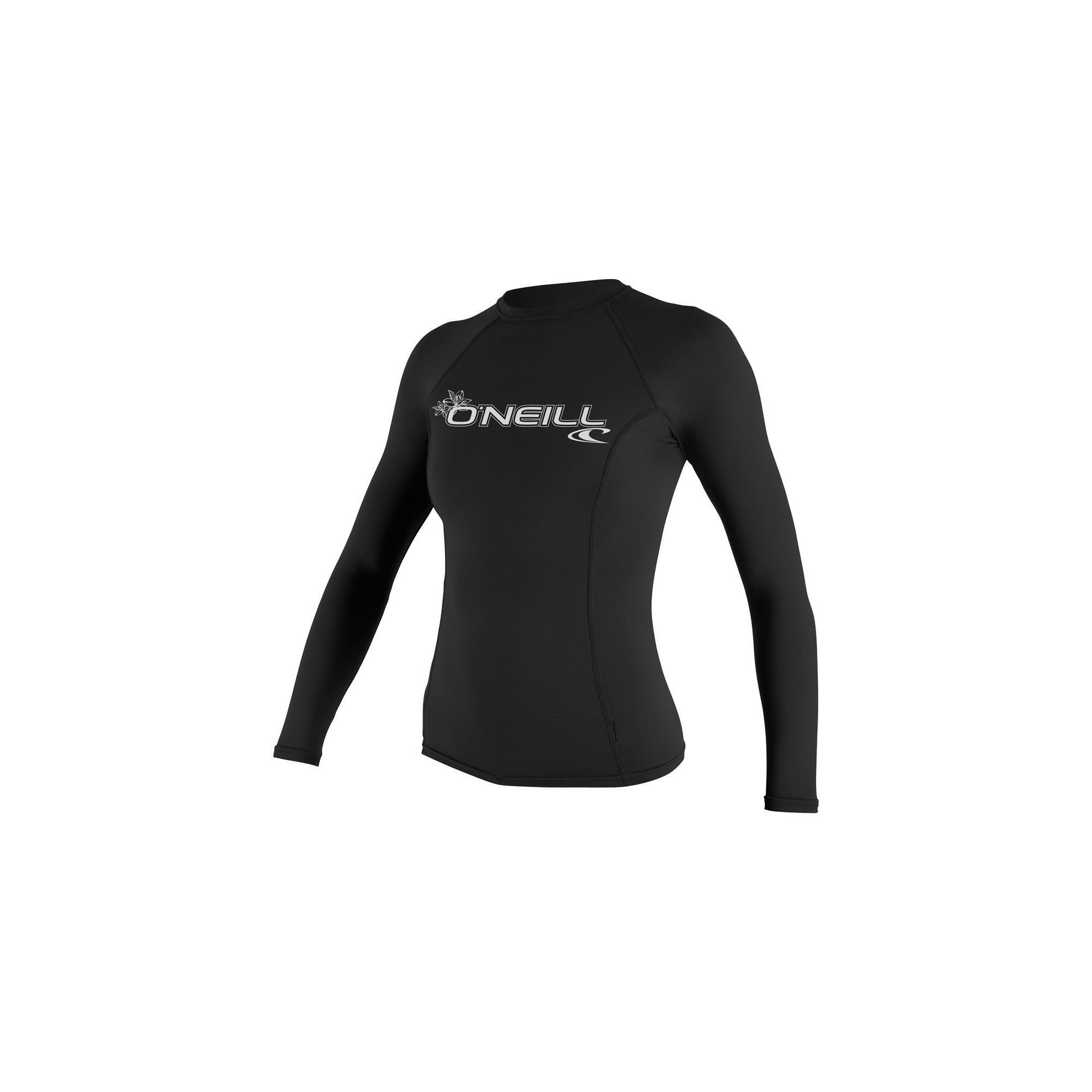 Koszulka ONEILL Women Basic Skins LS Rashguard Black M