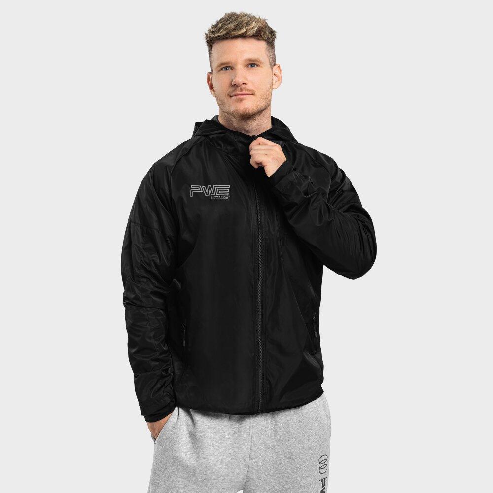 Veste coupe vent homme Fitness PWE Record Noir SIROKO Decathlon