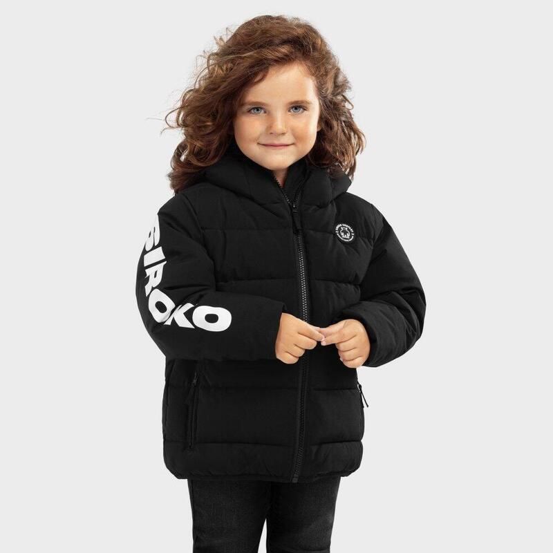 Chaqueta acolchada resistente al agua niña Niños y Niñas Trend-G SIROKO Negro