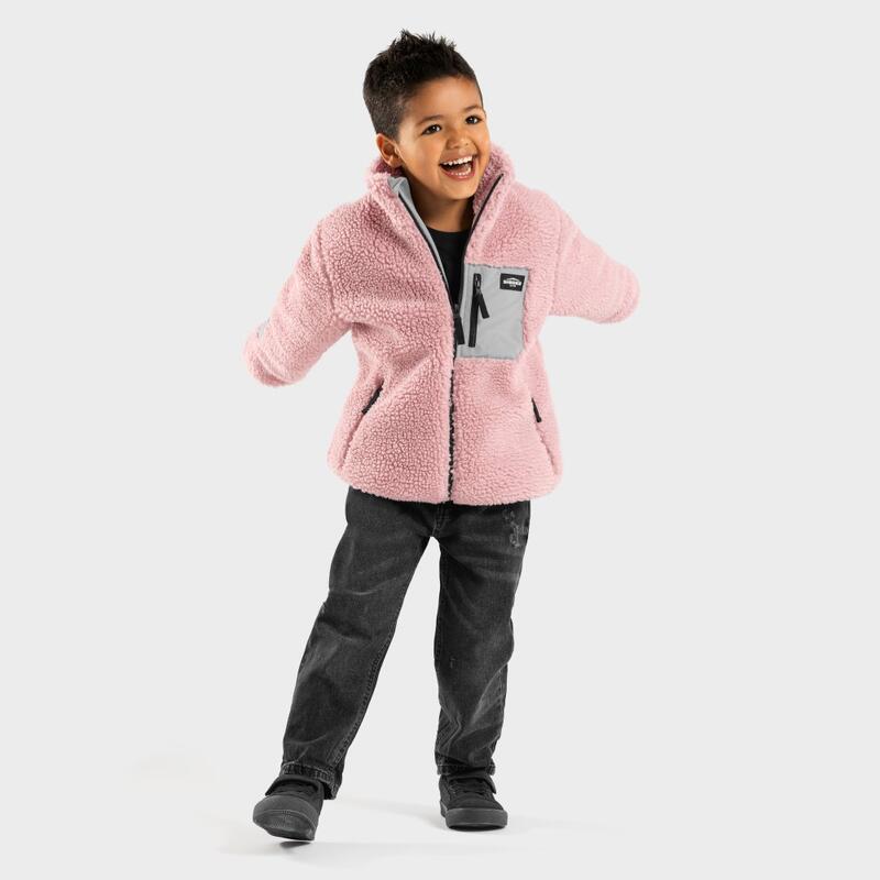 Chaqueta sherpa niño lifestyle Niños y Niñas Fairy SIROKO Rosa