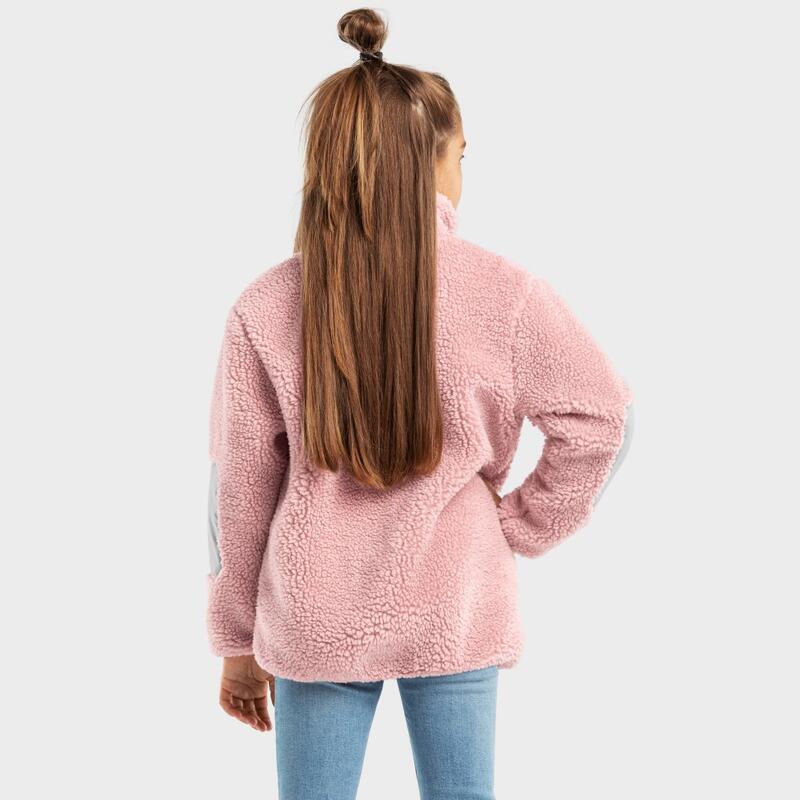 Kinder Lifestyle Sherpajacke für Mädchen Fairy-G SIROKO Rosa