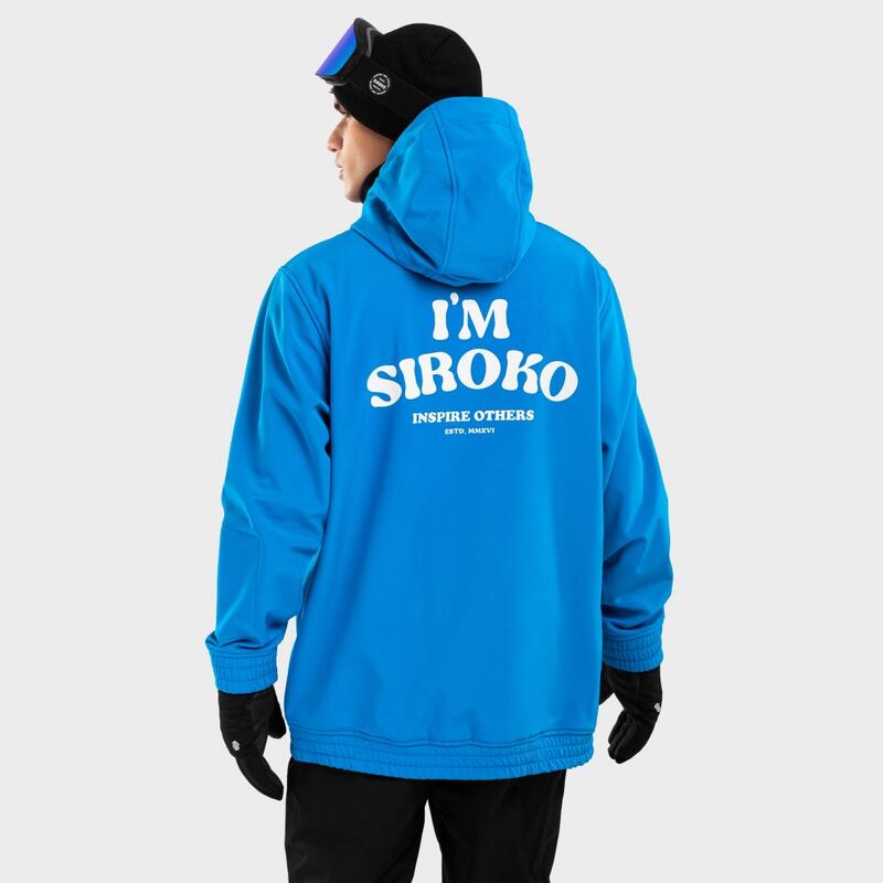Casaco de snowboard para homem Desportos de inverno W3 Ollie SIROKO Azul
