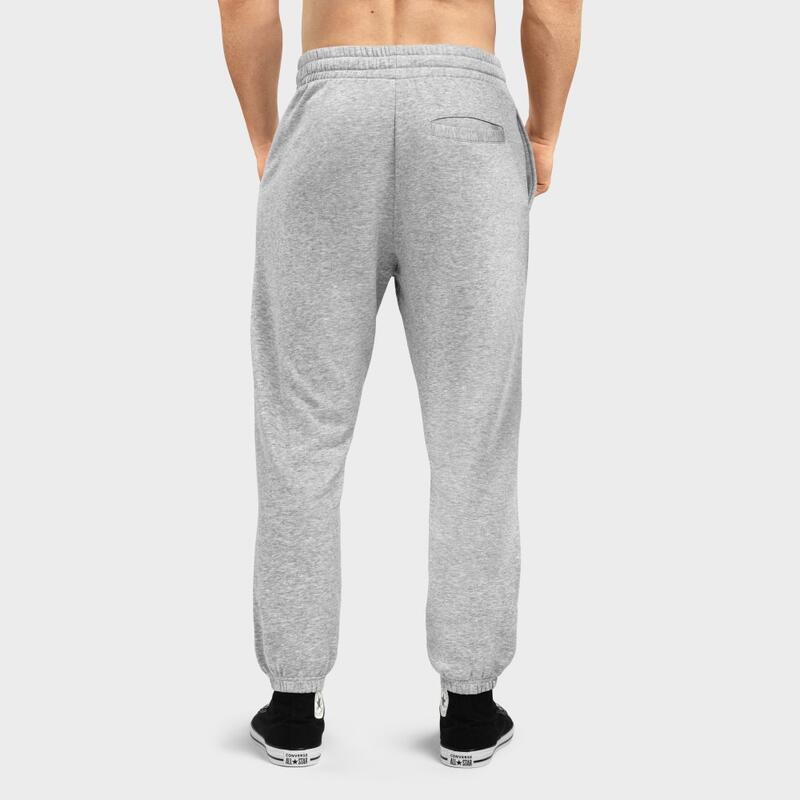 Pantaloni sportivi fitness da uomo PWE Energy SIROKO Grigio