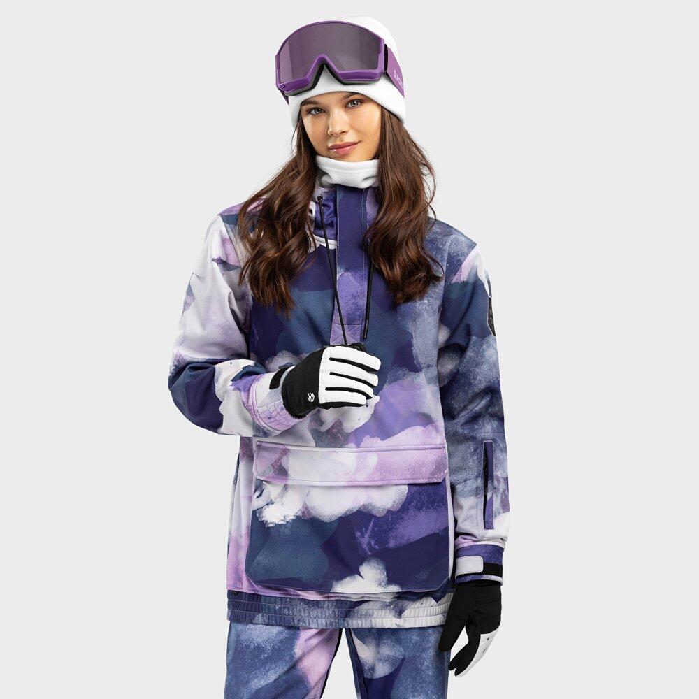 Veste snowboard femme Sports d hiver W3 W Cloudmont Multicouleur
