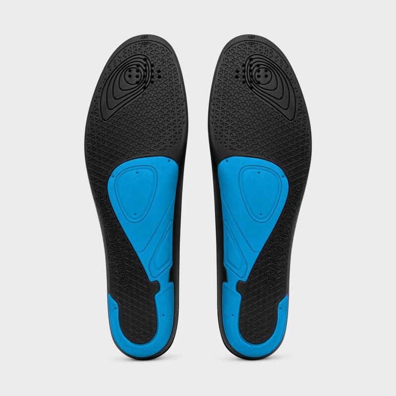 Heren en Dames Wielrennen Inlegzolen voor fietsschoenen Grip Blue SIROKO Blauw