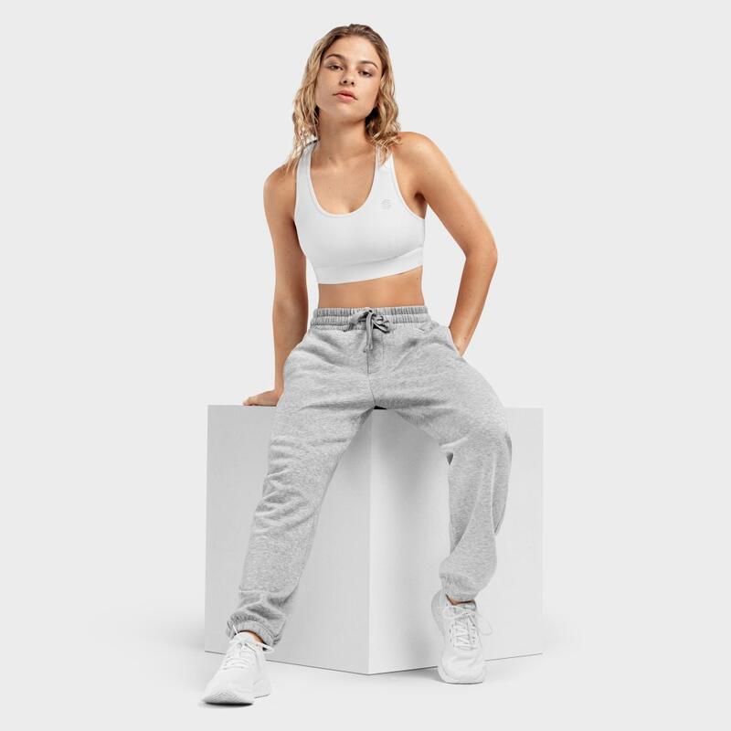 Comprar Pantalón chándal mujer gris Pantalones fitness de mujer