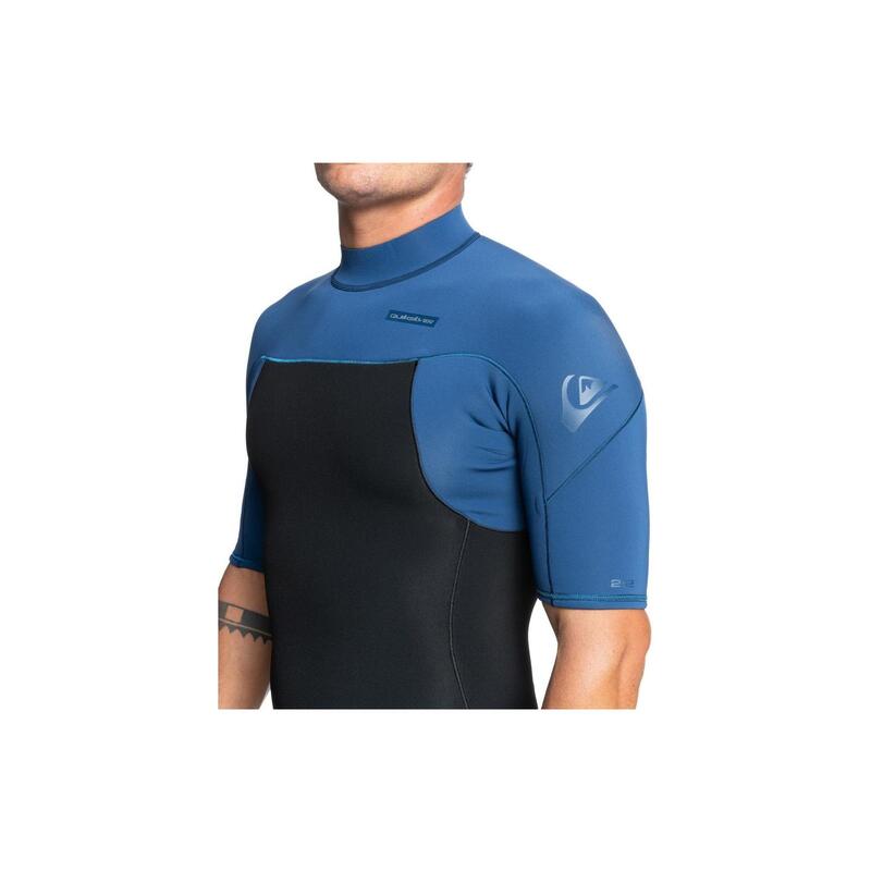 Costum pentru sporturile acvatice adulți Everyday Sessions 2/2 mm Negru