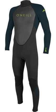 Combinaison surf Reactor II 3/2mm noir/gris ardoise Enfant