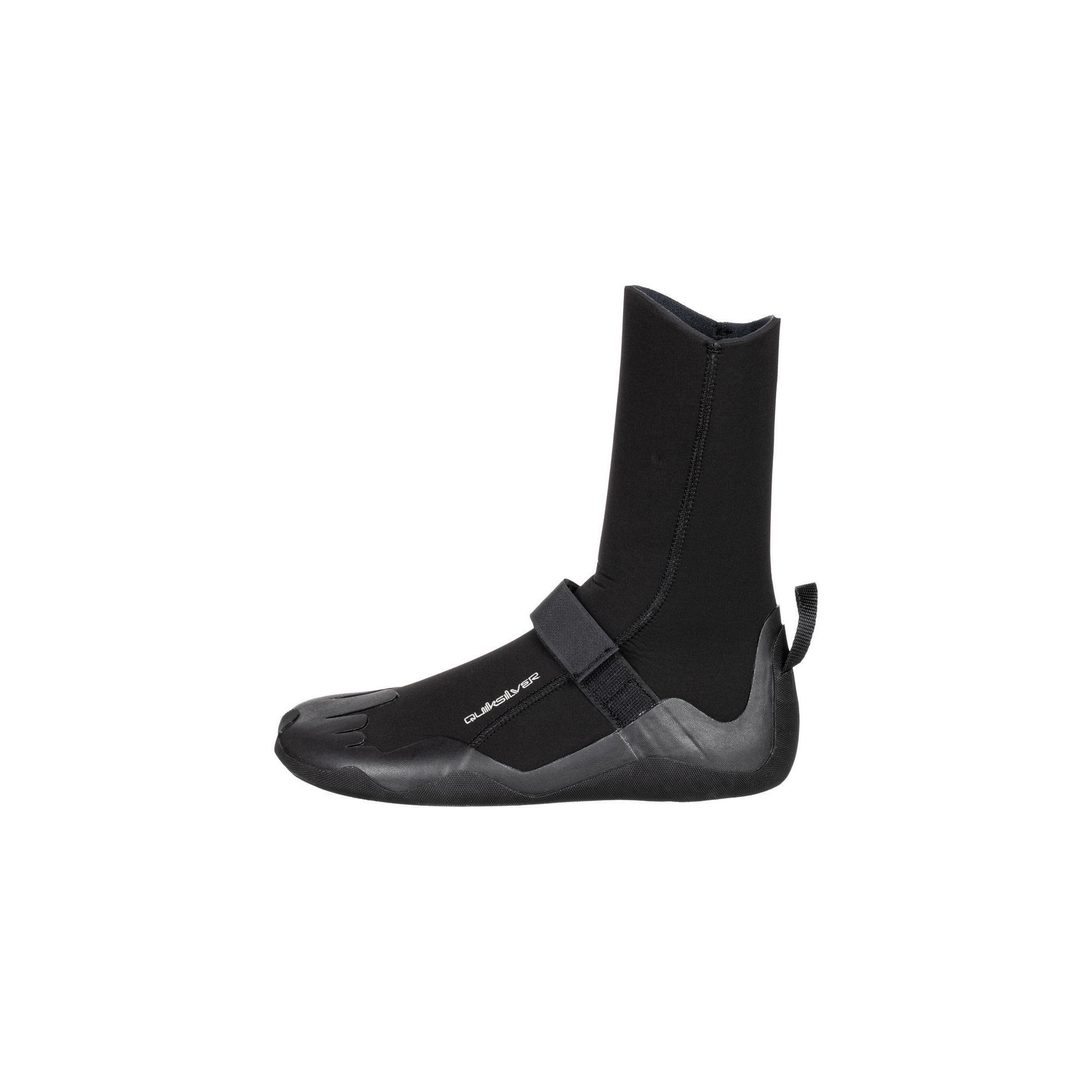 Quiksilver - Bottes De Surf 3mm À Bout Rond Noir - Everyday Sessions - Adulte - Aquashoes - Noir - 42 - Decathlon