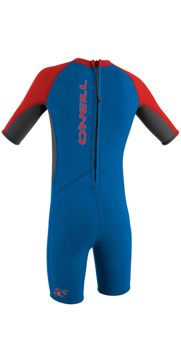 O'Neill Enfants Reactor 2mm Back Zip Shorty Combinaison Néoprène 2/2
