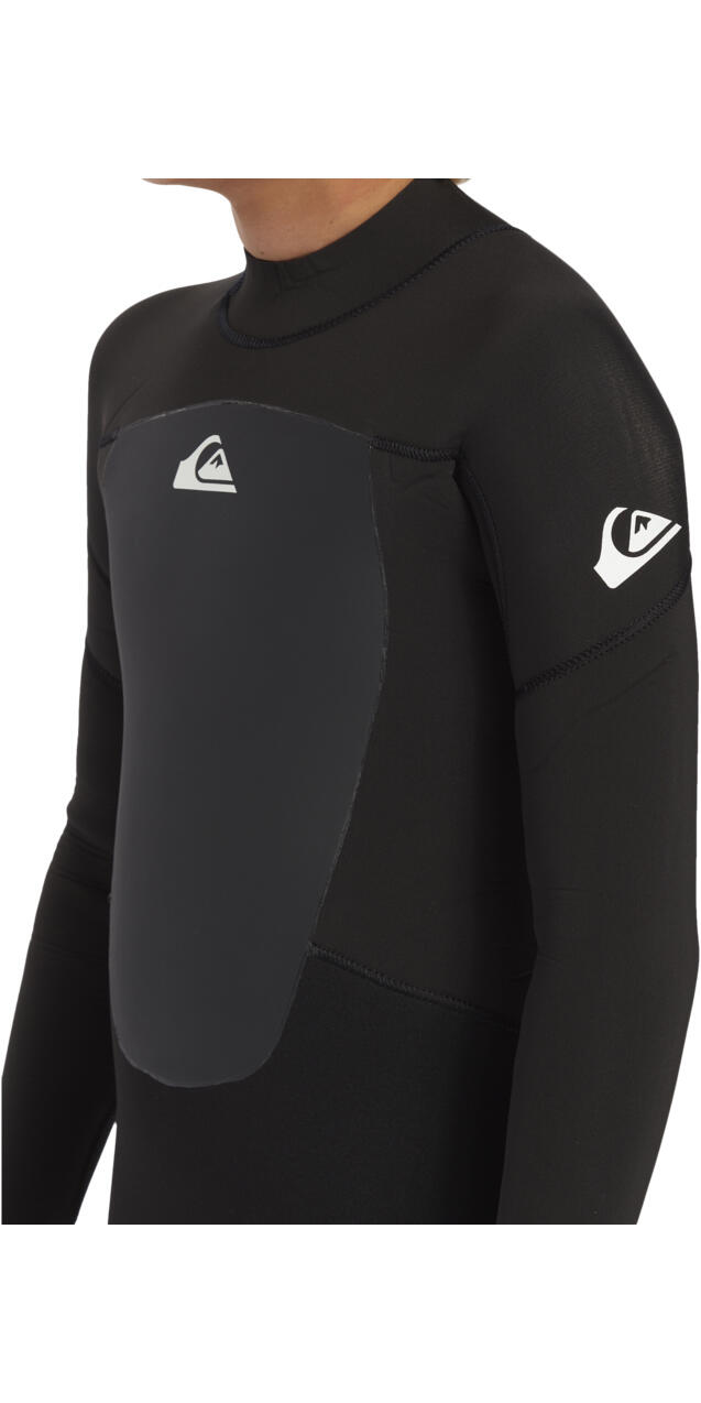 Wetsuit met een Achterrits 4/3MM PROLOGUE Schwarz Jongens 3/5
