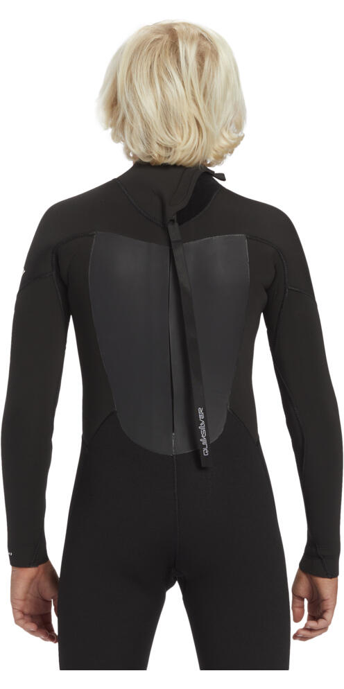 Wetsuit met een Achterrits 4/3MM PROLOGUE Schwarz Jongens 2/5