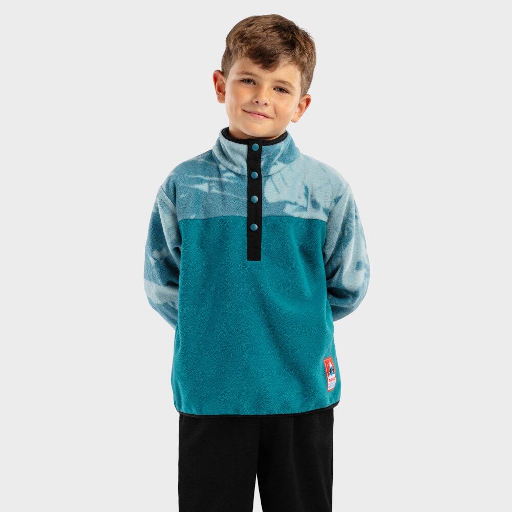 Pull Polaire Garçon Odlo – Taille 128, Rouge, Occasion En Très Bon état