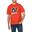 Wessix T-Shirt férfi rövid ujjú póló - piros
